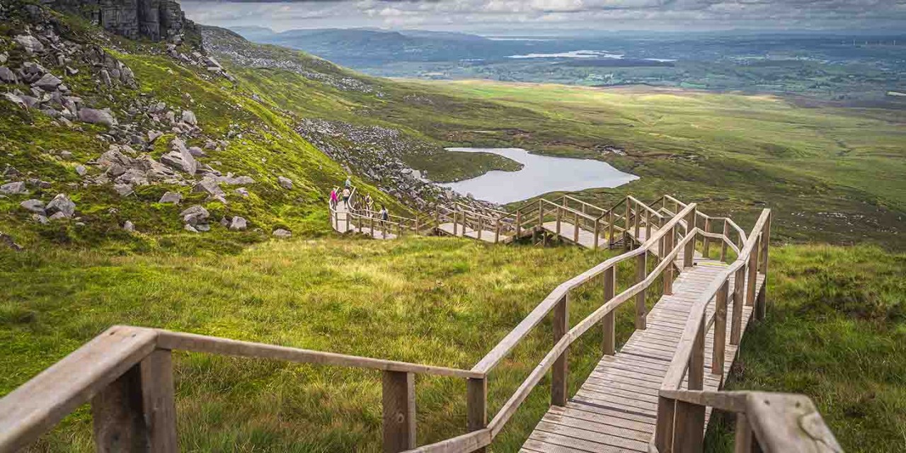 Stairway to Heaven - Cuilcagh Legnabrocky Trail