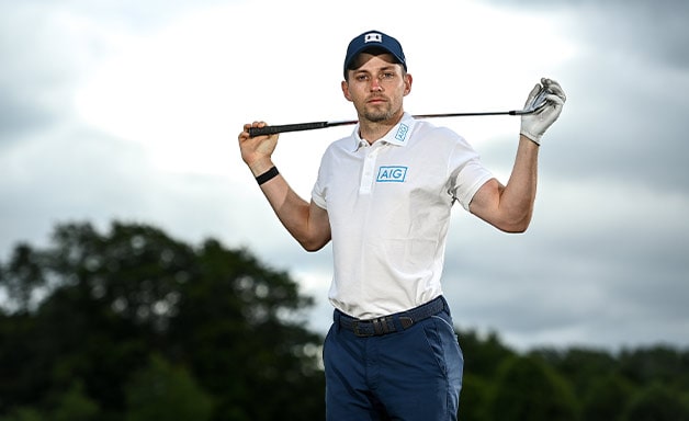 golf Keith Egan golfer standing