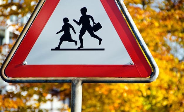 children traffic sign 