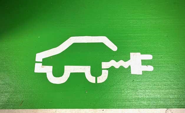 Electric Vehicle Charging Sign
