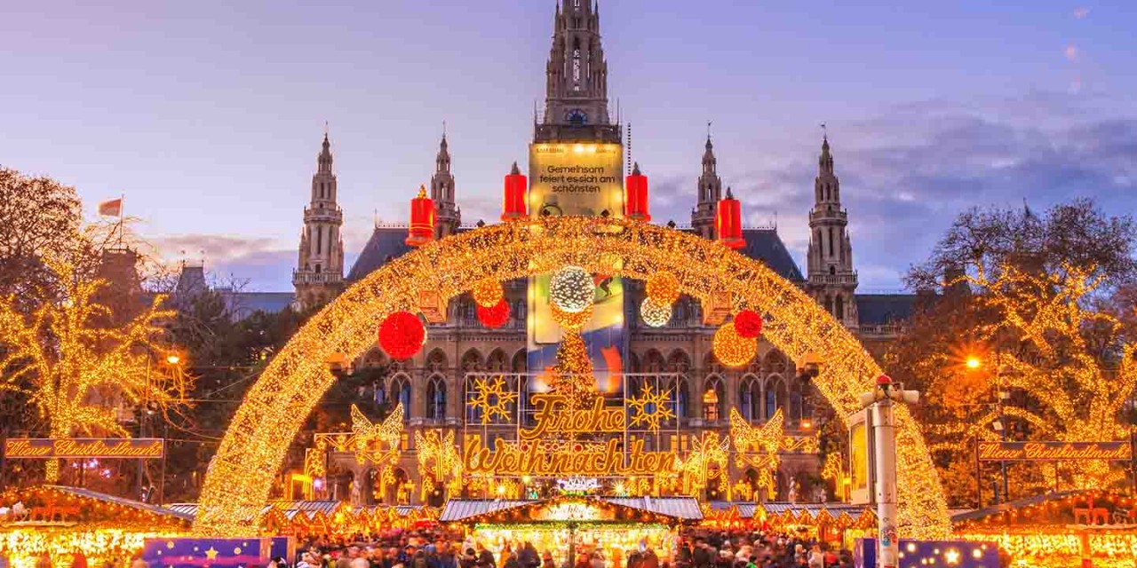  Christmas marketing in Vienna, Austria