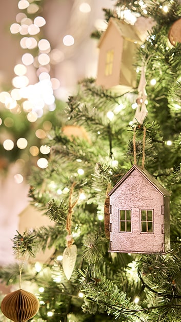 Christmas house ornament