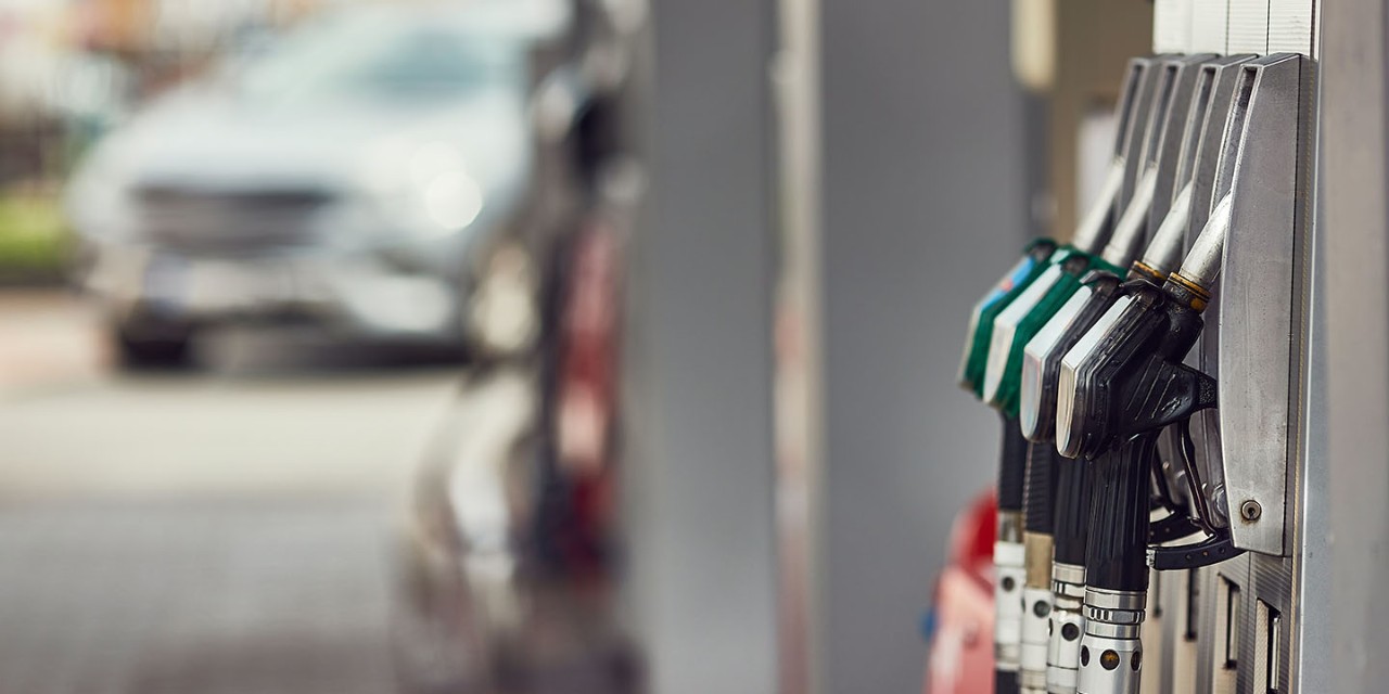petrol station