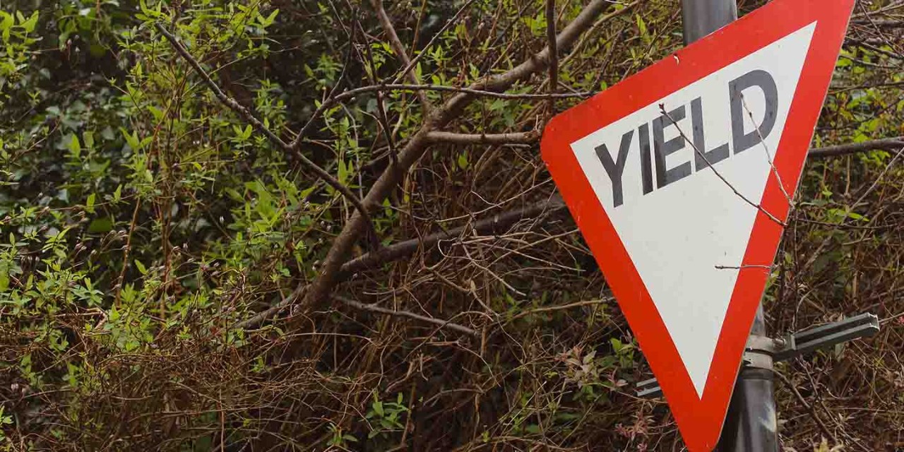  yield sign