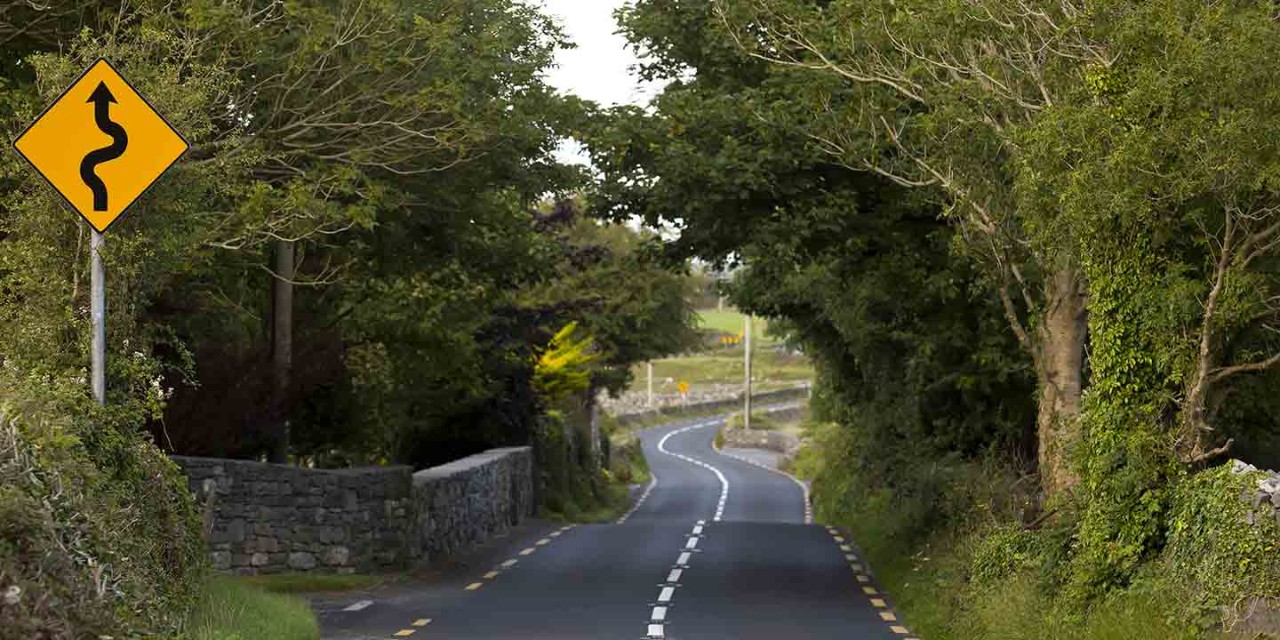 road marketing Irish roads