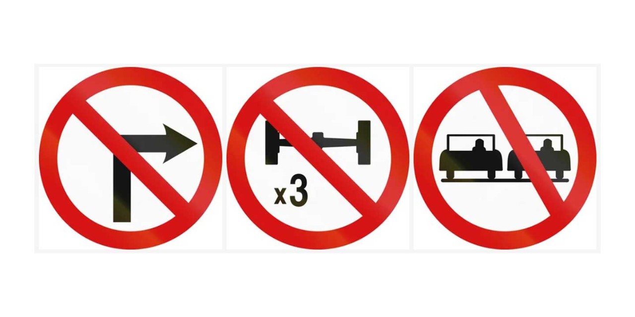 Regulatory road signs ireland