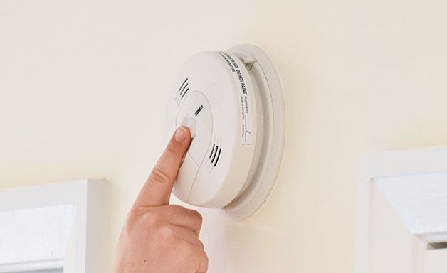 a carbon monoxide detector