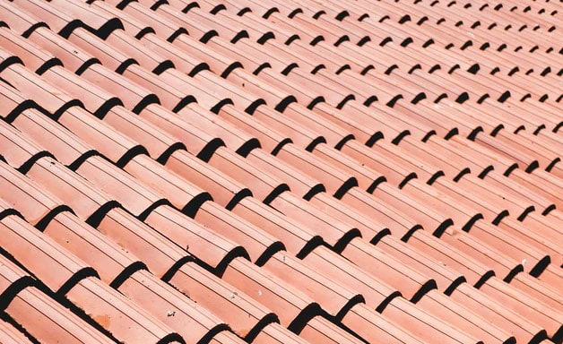 Home Roof Tiles in Red