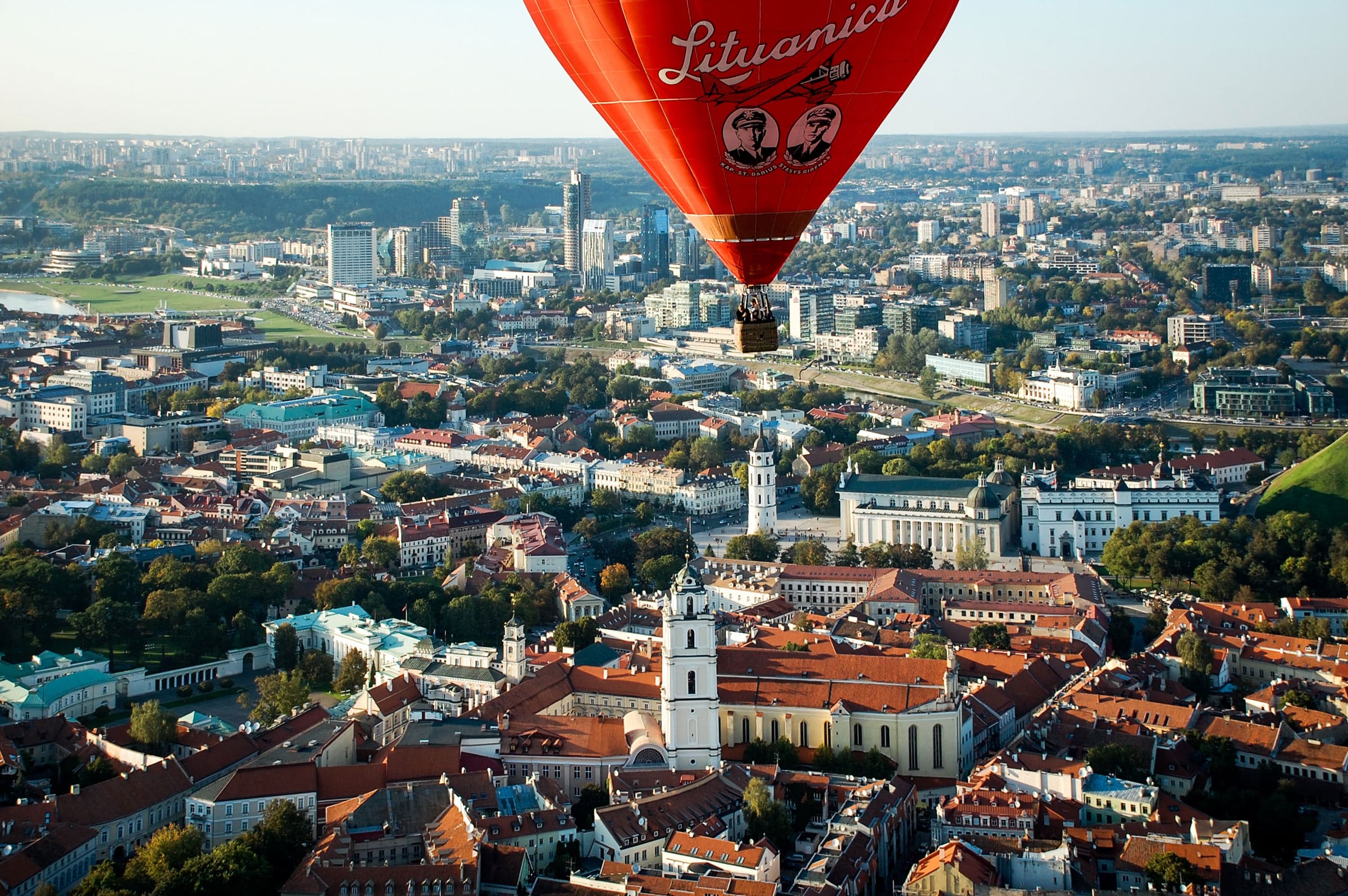 Vilnius, Home to central and Eastern Europe’s largest medieval old town.