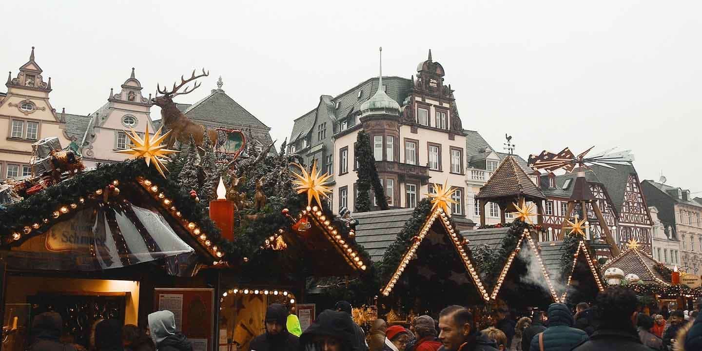 Christmas market in Germany