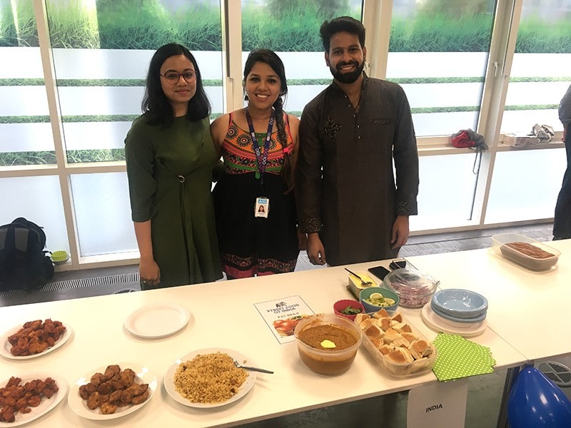 “Come Dine with Diversity” event at AIG Ireland - Indian Cuisine